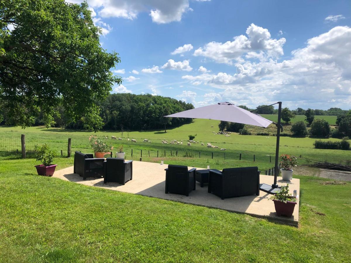 Bed and Breakfast La Ferme Du Bonheur Arbigny Exterior foto