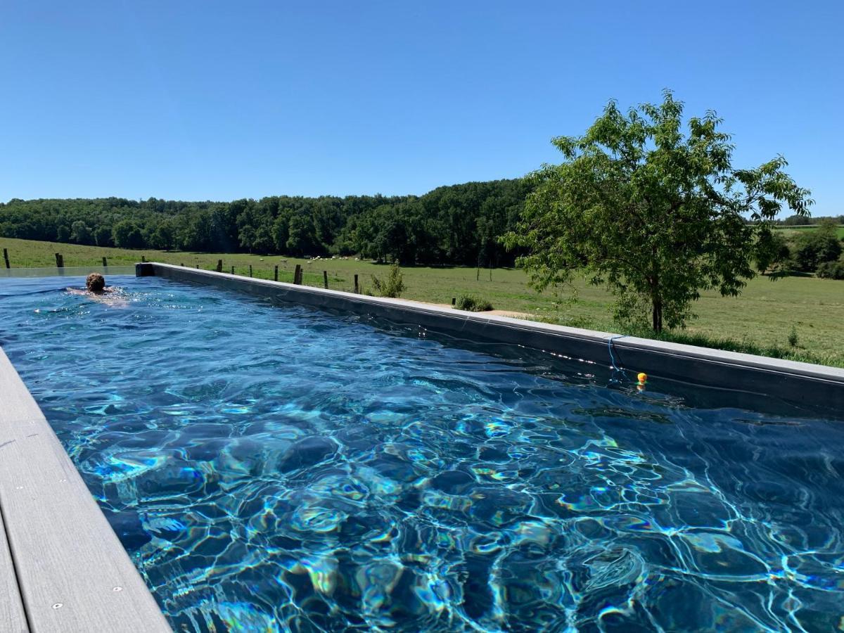 Bed and Breakfast La Ferme Du Bonheur Arbigny Exterior foto